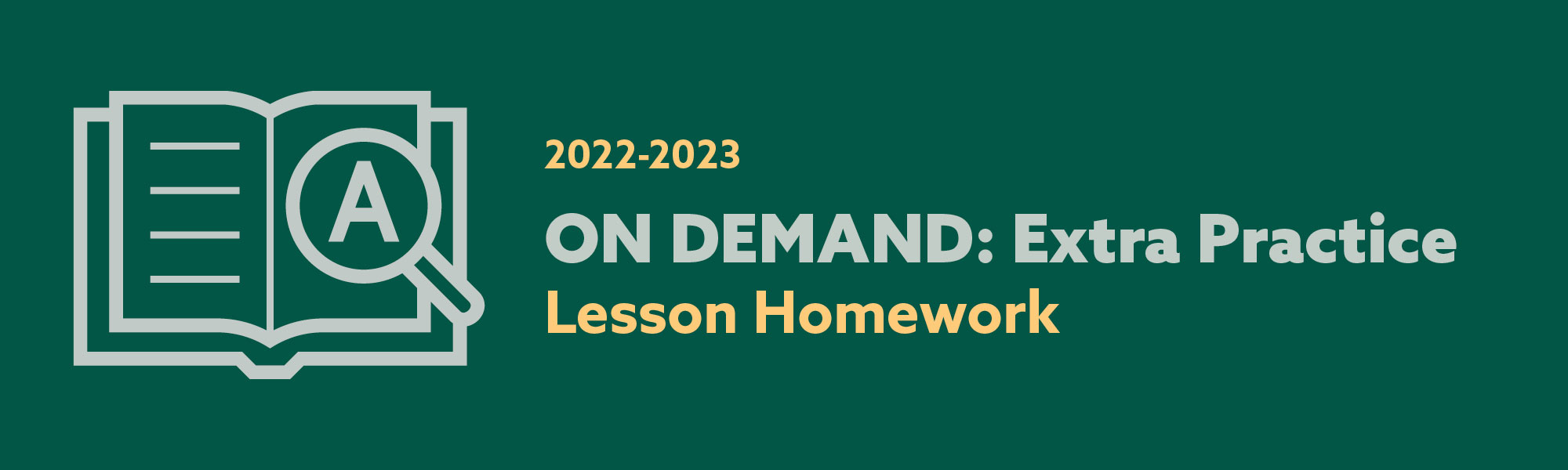 Homework Review 2022-2023