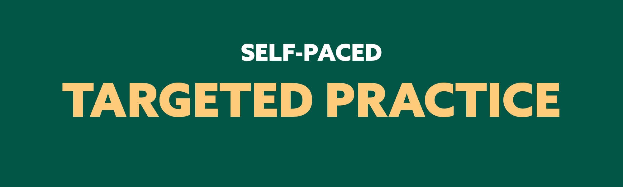 Targeted Practice for the ISD Program